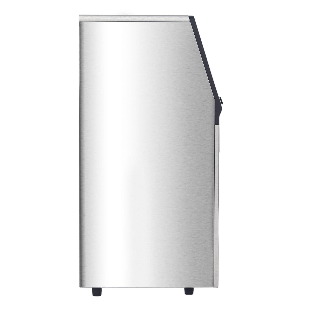 160lbs/24H Commercial Ice Maker, 55 Ice Cubes in 15 Minutes, Freestanding Ice Maker Machine with 33lbs Large Storage Capacity for Bar Office Restaurant, with LED Digital Display & Self-Cleaning
