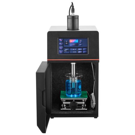2 in 1 Ultrasonic Homogenizer, 2000W Power, 20KHz Frequency, 0.79 inch Titanium Alloy Probe, Continuous, Timer and Pulse Three Modes, Noise Reduction, Sonicator Processor Cell Disruptor Mixer