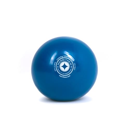 Merrithew STOTT Pilates Toning Ball (Blue), 2 lbs / 0.9 kg