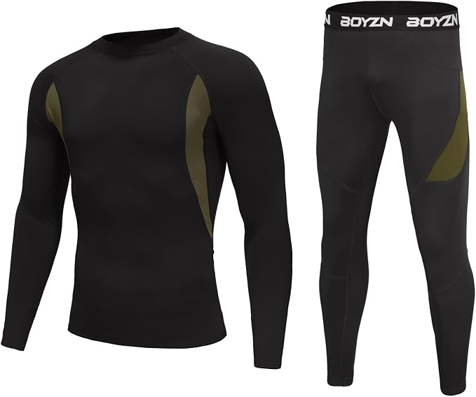 Boyzn 1, 3, 5 or 7 Pack Men's Workout Running Shirts, Dry Fit Moisture Wicking T-Shirt, Gym Athletic Short Sleeve Tee Shirts