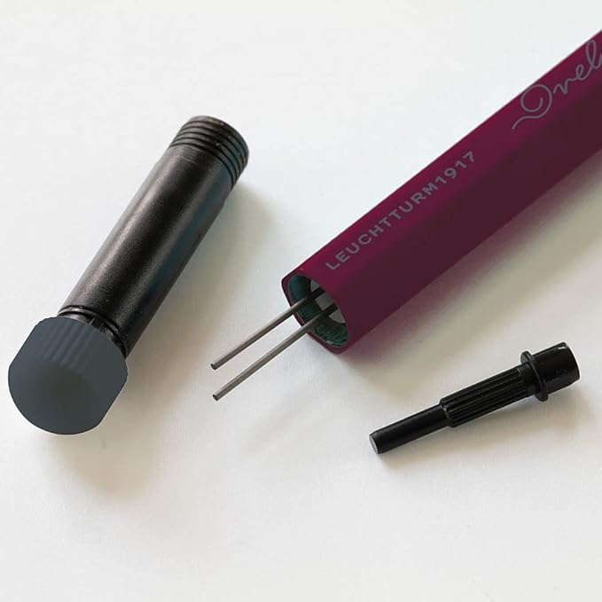 LEUCHTTURM1917 - Drehgriffel Mechanical Pencil - Refillable Writing Stylus with 0.7 mm HB Graphite Lead (Rising Sun)