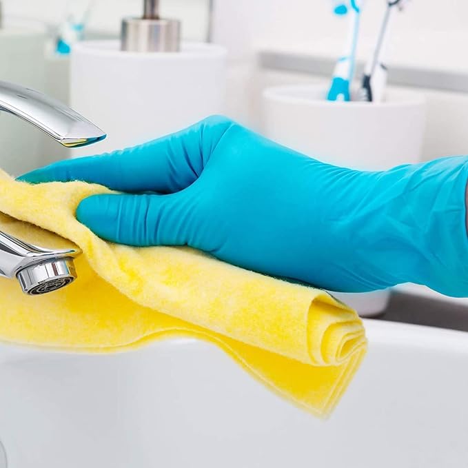 Jointown Medical Blue Nitrile Exam Gloves - Latex-Free & Powder-Free - NGPF7004 (Case of 1,000), X-Large