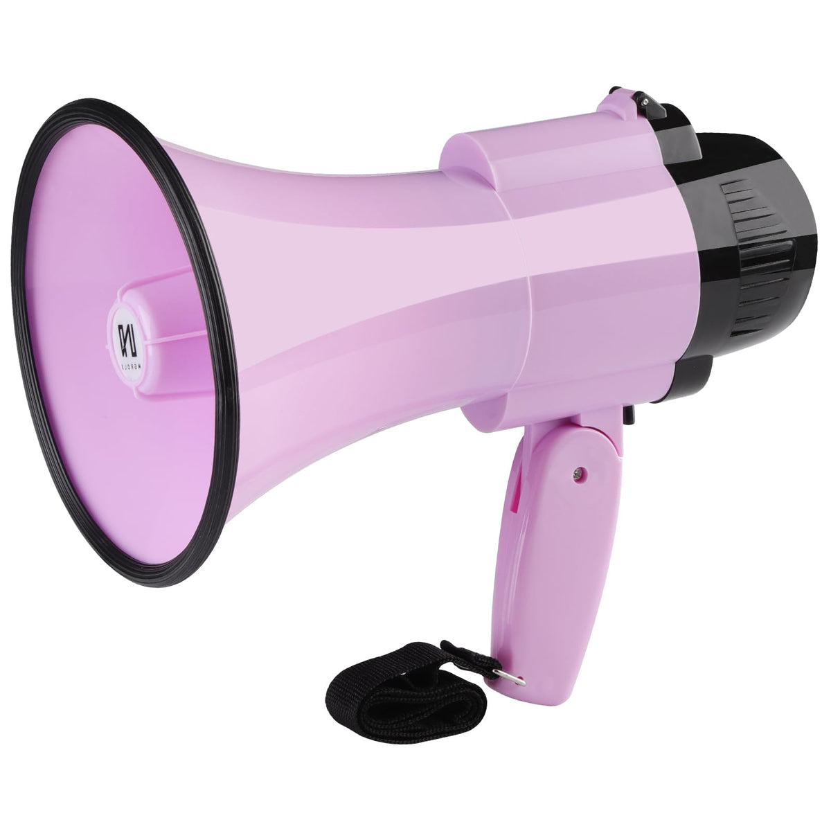 MGROLX Portable Megaphone Spearker/Bullhorn-with Built-in Siren/Alarm-Music-30 Watt Power & 800 Yard Range-Sliding Volume Adjustment-Powerful and Lightweight(Purple)