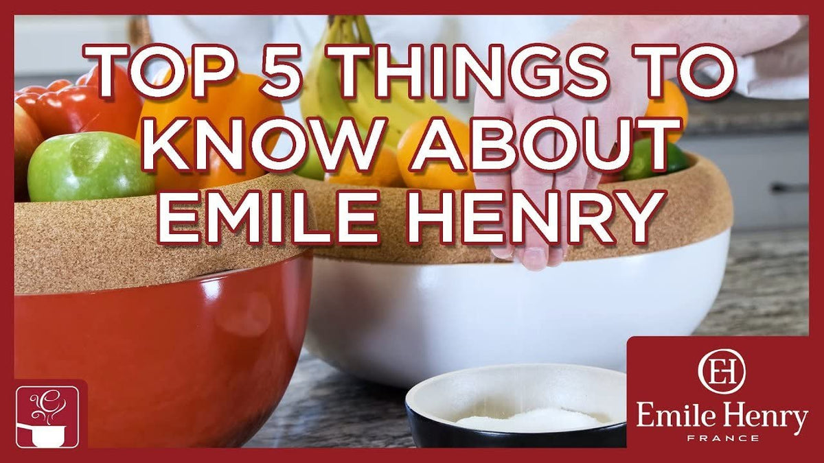 Emile Henry 9" Pie Dish - Modern Classics Collection | Rouge