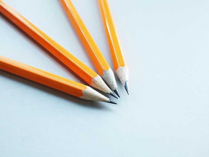 S & E TEACHER'S EDITION 360pcs Pre-sharpened Pencils with eraser top, No.2 pencils #2 HB pencil, Golf, Classroom, Pew, Back to school, 360 counts per box