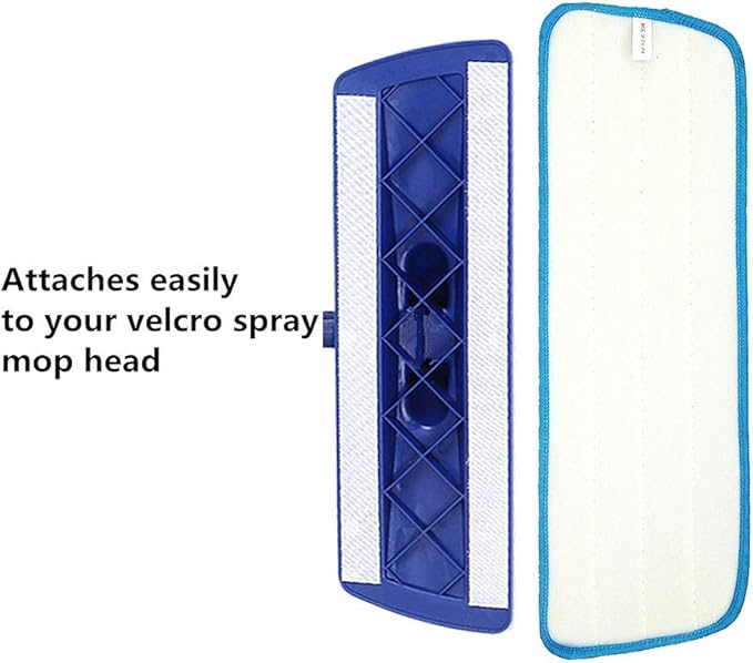 Microfiber Spray Mop Replacement Heads for Wet/Dry Mops Floor Cleaning Pads Compatible with Bona Floor Care System (5 Pack )