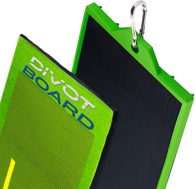 Golf Training Aid – Instant Feedback for Swing Path, Low Point & Impact | Improve Ball Striking Indoors or Outdoors | Golf Swing Trainer for Home Practice & Consistent Contact