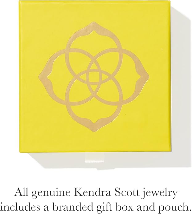 Kendra Scott Elisa Pendant Necklace for Women, Fashion Jewelry, 14k Gold-Plated
