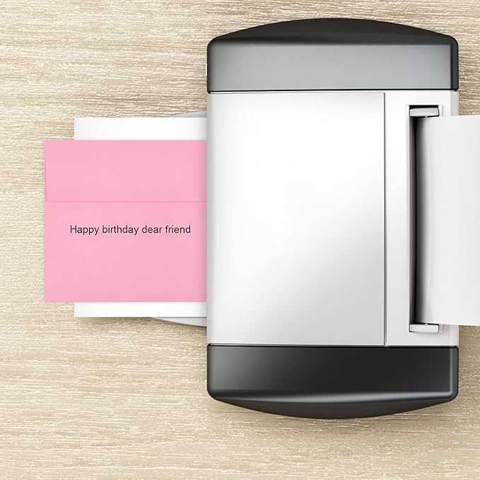 50 Pack 5x7 Envelopes - A7, Printable Invitation Envelopes - Self Seal for Weddings, Invitations, Photos, Greeting Cards, Mailing (Pink)
