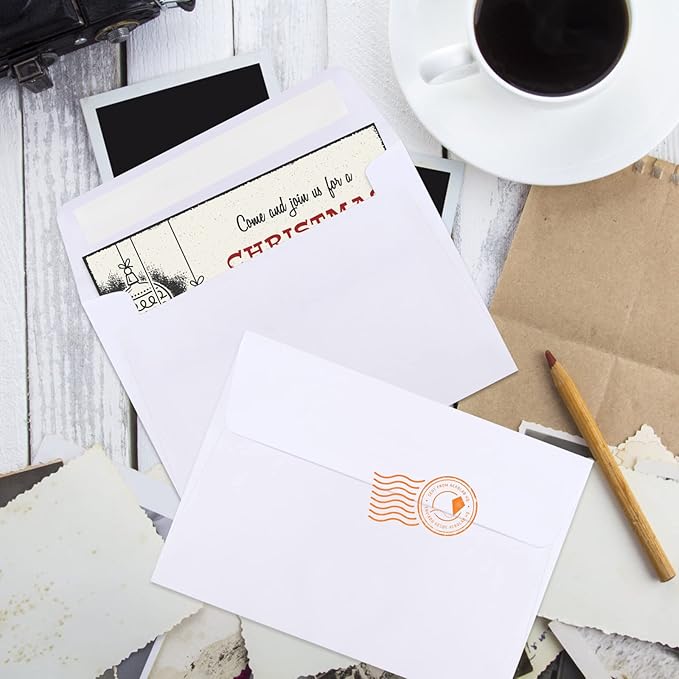 90 Packs A1 Envelopes, 3.5x5" Envelopes White, Small Envelopes RSVP Envelopes, Envelopes Self Seal for Weddings, Photos, Postcards, Greeting Cards, Mailing