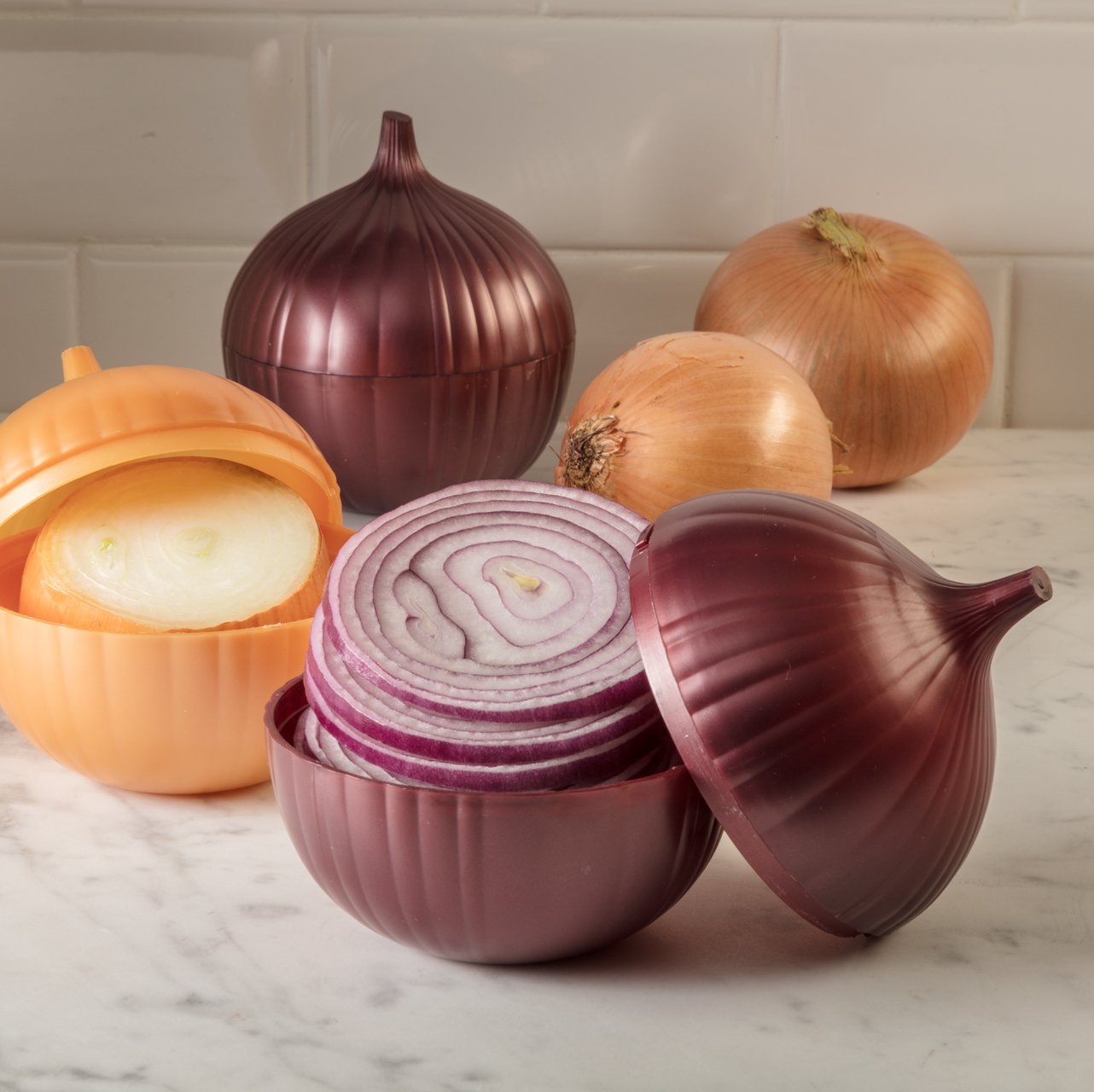 Hutzler Onion Saver, Yellow