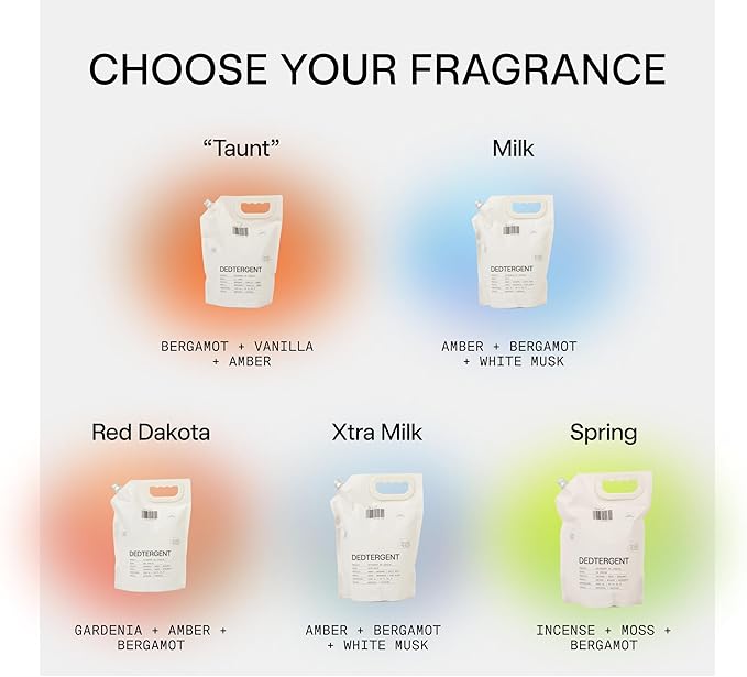DedCool Liquid Laundry Dedtergent | 05 Spring | Luxurious Fresh Floral Fragrance Detergent | Removes Stains | Infused with Natural Essential Oils | Non-Toxic | 120 Washes | 64 fl oz