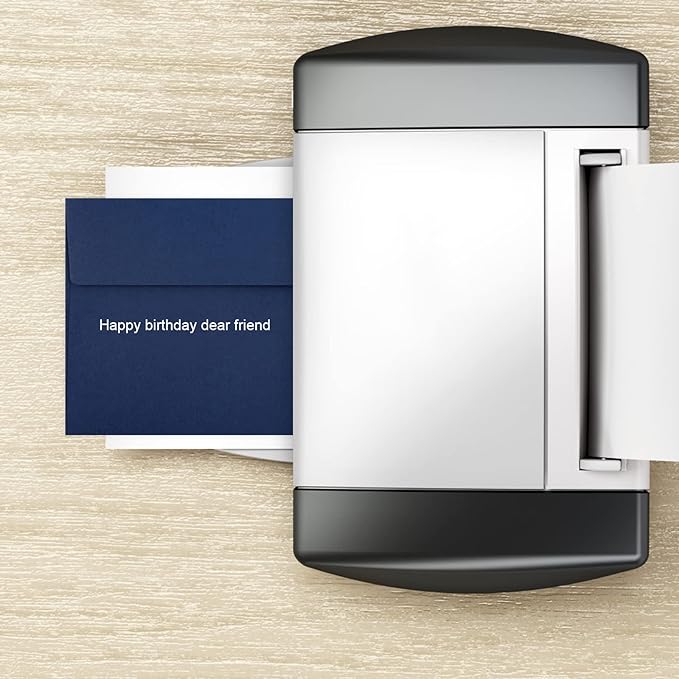 50 Pack 5x7 Envelopes - Self Seal for Invitations, Weddings, Photos & Greeting Cards (Navy Blue)