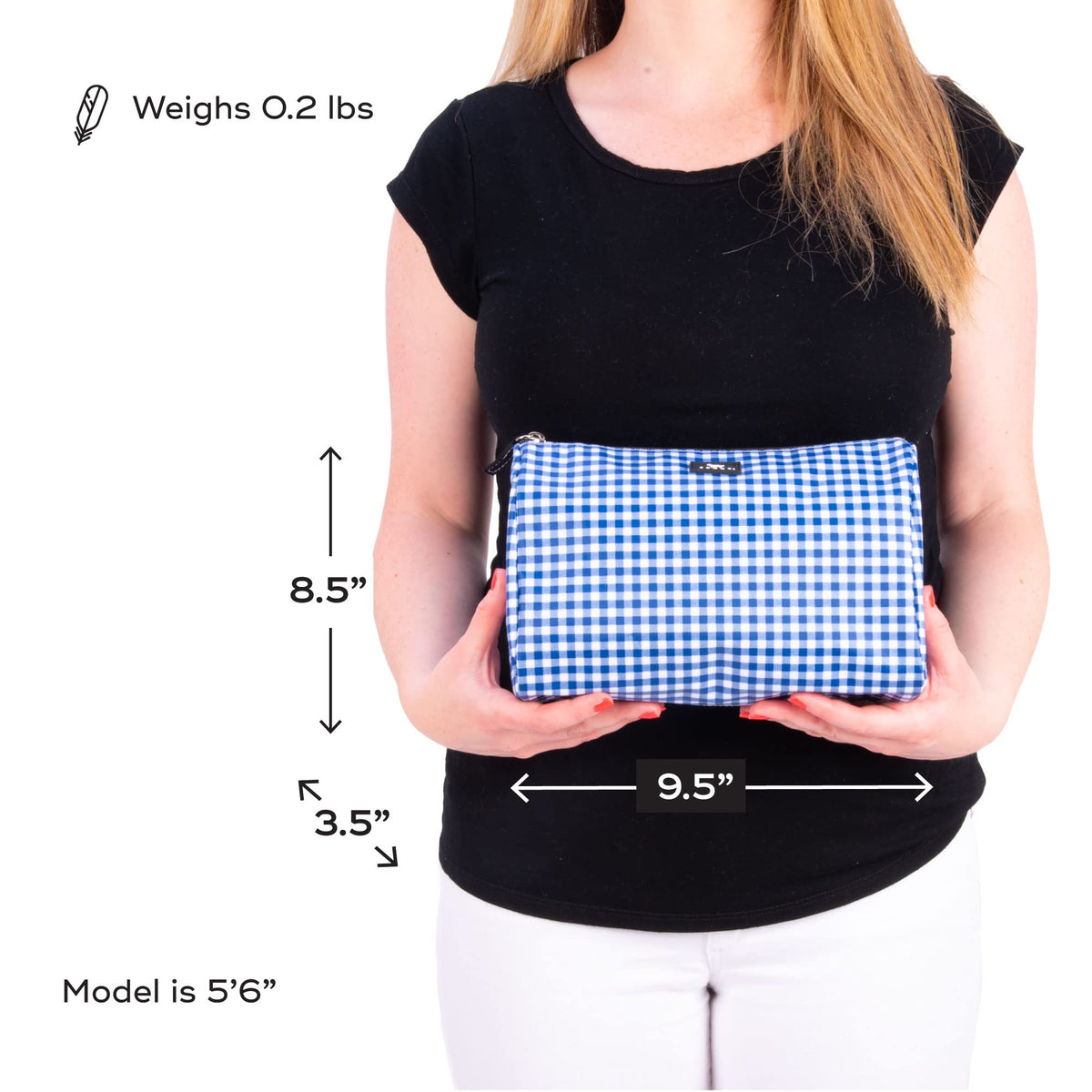 SCOUT Packin' Heat - Large, Water-Resistant, Zip Close Makeup Bag for Women- Toiletry Travel Bag - Cosmetic Bag
