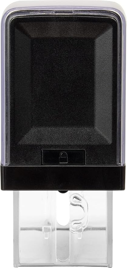 COLOP Extra Large Size Self Inking Custom Signature Stamp - Choose from 15 Ink Colors