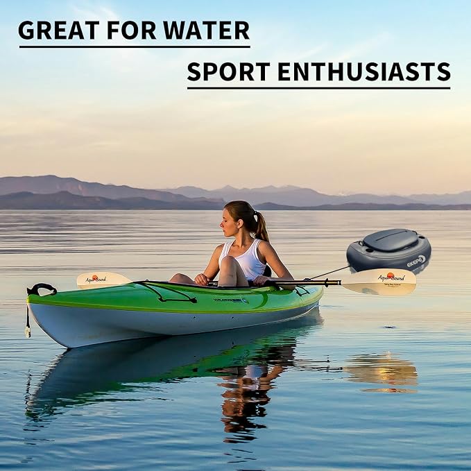 EKEPE Inflatable Kayak Floating Cooler, 40 QT - River Cooler Float with Tow Rope for Kayaking & Boating, Heavy Duty PVC Dry Storage Vessel Built in Four Cup Holder for Outdoor Enthusiasts