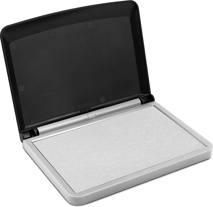 MaxMark Large Dry Stamp Pad - 2-3/4" by 4-1/4" - Premium Quality Felt Pad
