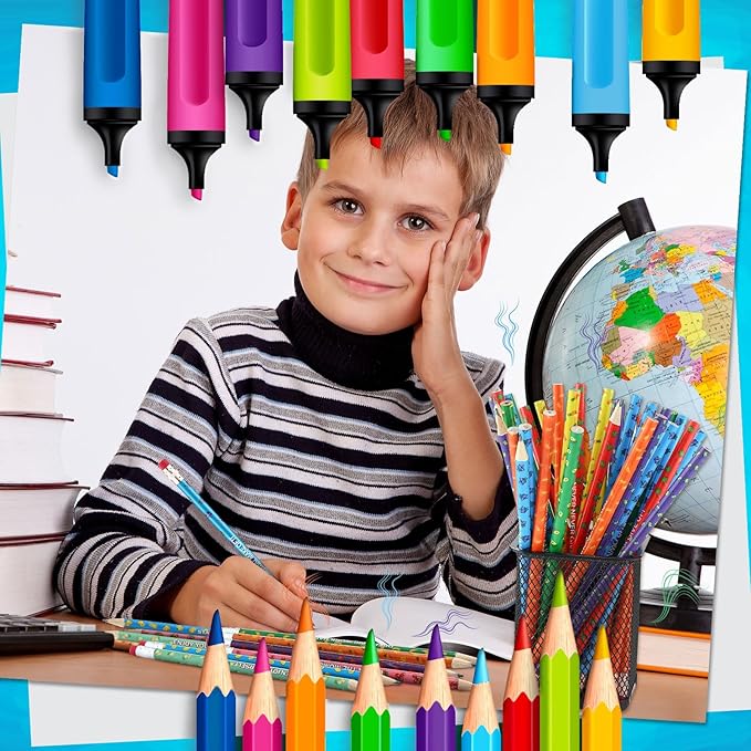720 Pcs Scented Pencils Bulk for Kids Inspirational Motivational Cute Fun Fruit Wood Smelly Graphite Pencils with Erasers for School Classroom Office Students Girls Boys Gifts Supplies
