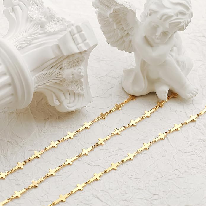 Aobei Pearl 18K Gold Plated Paperclip Chain Choker Satellite Chain Freshwater Cultured Biwa Pearl Pendant Necklace Dainty Jewelry for Women