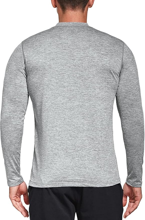 Men's 1, 3 or 5 Pack Performance Long Sleeve T-Shirts, UPF 50+ Sun Protection Shirts, Athletic Gym Workout Shirts for Running
