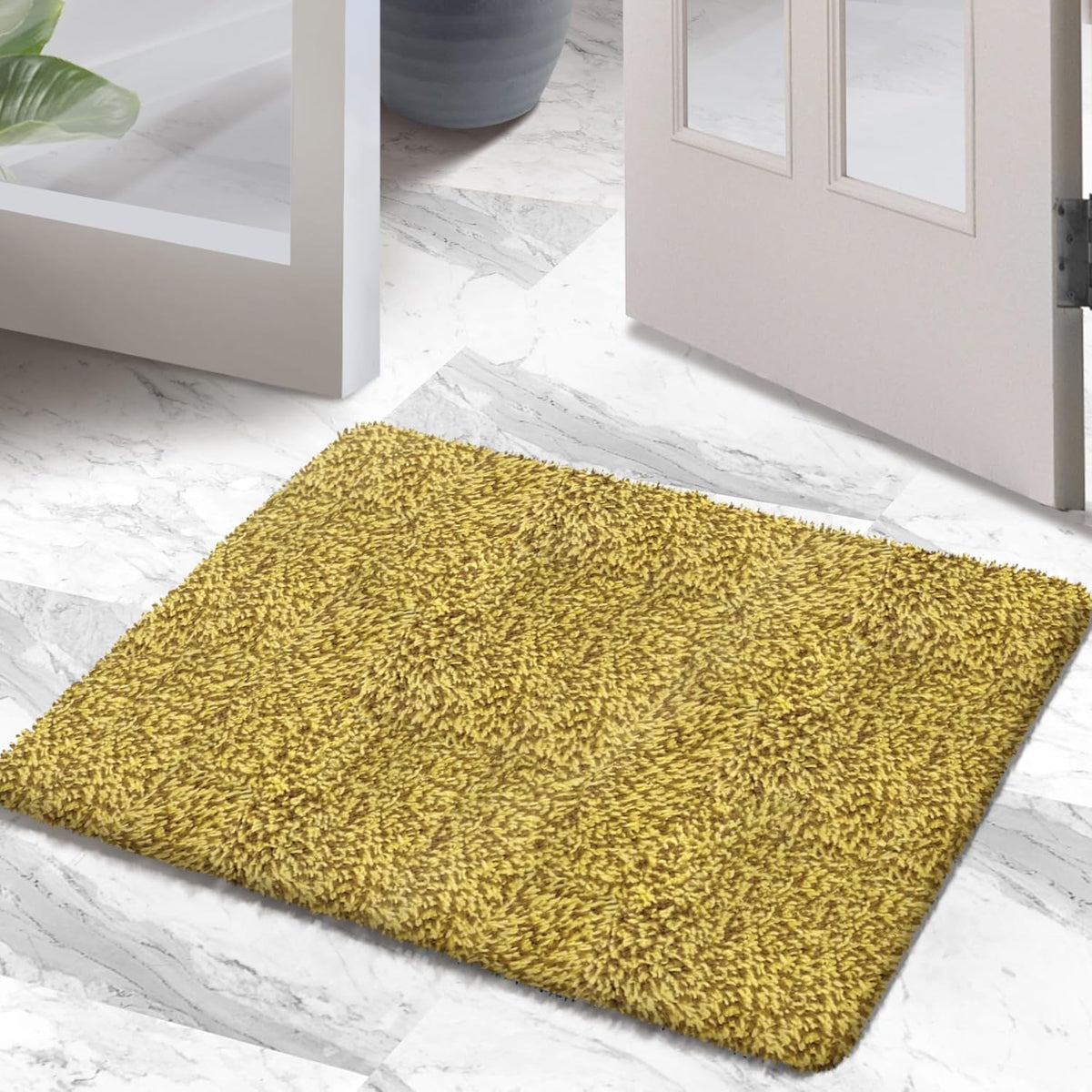 Premium Microfiber Indoor Door Mat â 20"x30" Washable Entry Mat, Non-Slip, Waterproof Backing, Super Absorbent, Low Profile Entryway Doormat for Indoor Entrance