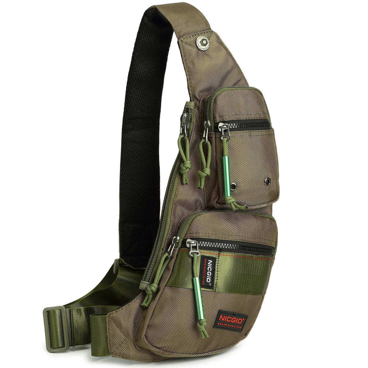 NICGID Sling Bag Chest Shoulder Backpack Crossbody Bags Casual Daypack for Men Women