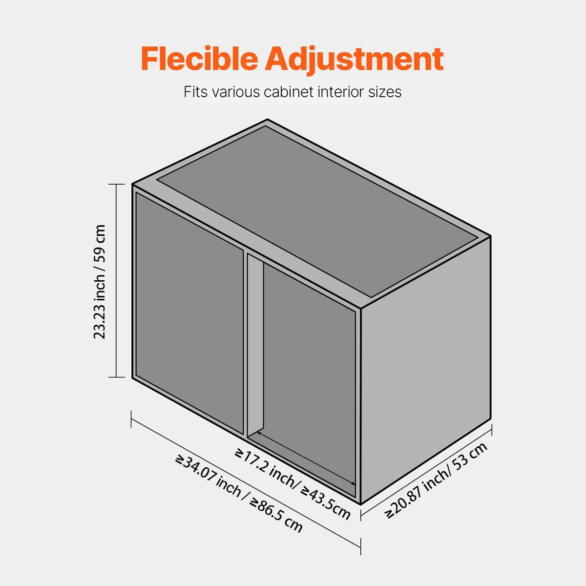 Swing Right Blind Corner Cabinet, Pull Out Organizer for 36 inch Width Blind Cabinet, 2 Tier Height Adjustable Swing Tray