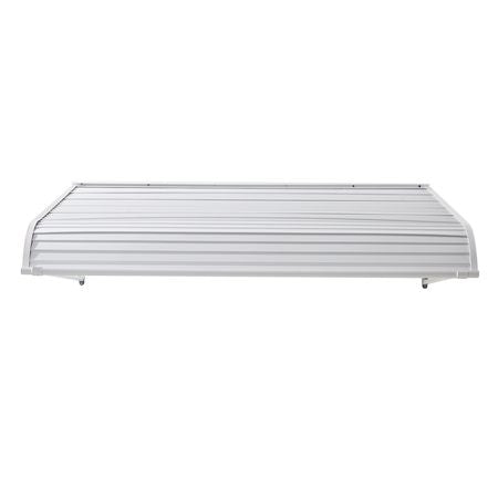 Aluminum Awning 60 x 42 in, Durable Window Awning Door Canopy, Lightweight and Stable Aluminum Awnings for Doors Exterior Rain Snow Sunlight Protection for Door Entrance Windows Patio Porch