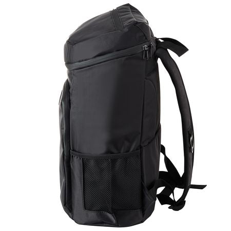 Cooler Backpack, 28 Cans Backpack Cooler Leakproof, Waterproof Insulated Backpack Cooler, Lightweight Beach Cooler Bag with Shoulder Padding and Mesh Pocket for Hiking, Camping, BBQ, Black