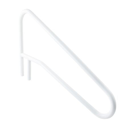 Pool Rail, 54 x 32 inch Pool Handrail, 220 lbs Load Capacity Heavy Duty Stainless Steel Swimming Handrail, Seamless Welding, Recessed or Base Mount, for Poolside, Water Parks, Spa Centers