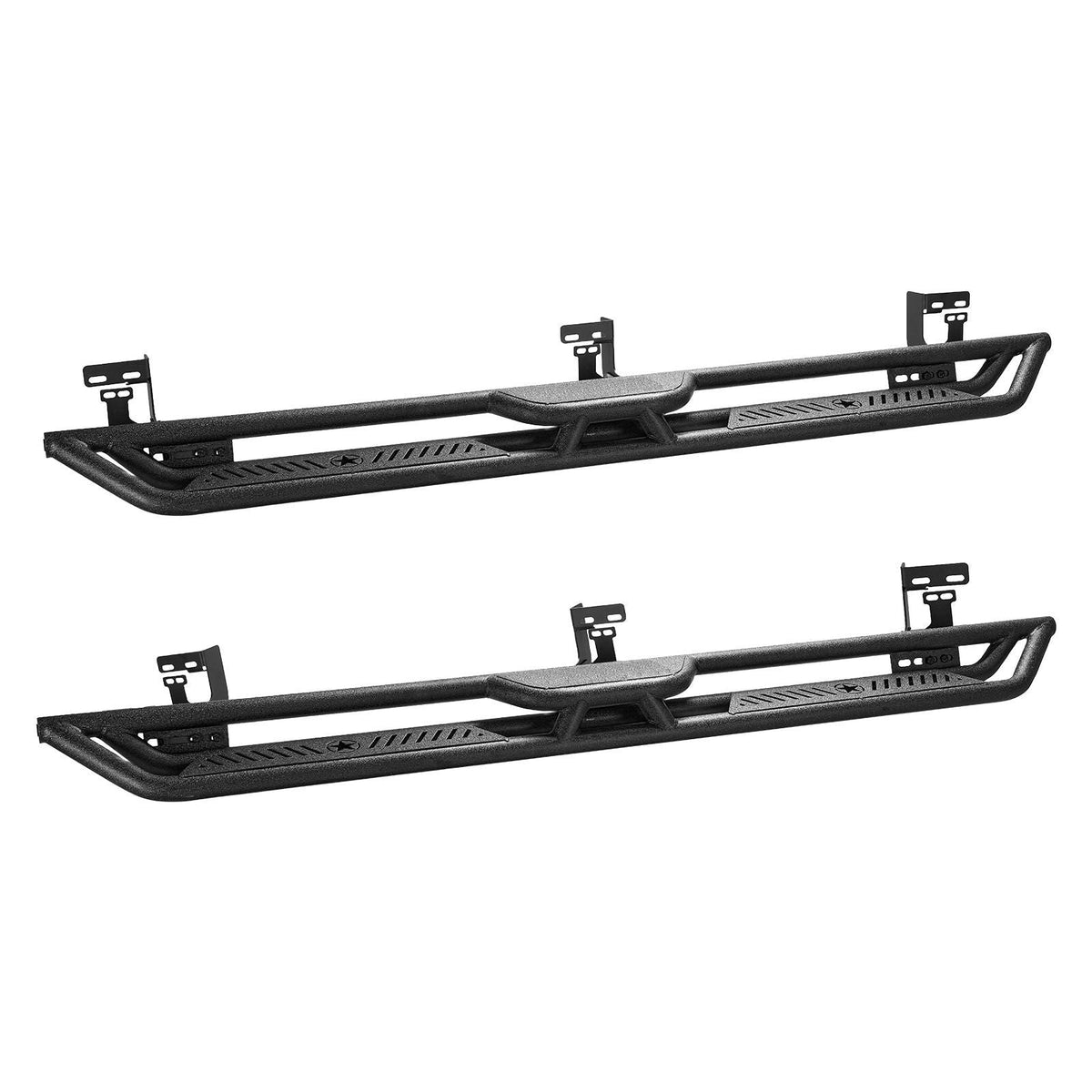 Running Boards, 6 Inches Side Steps Compatible with 2009-2018 Dodge Ram 1500 Crew Cab, 2010-2025 Dodge Ram 2500 3500 Crew Cab(Not Fit 2019-2025 Ram 1500 New Body), 550 lbs Load Capacity