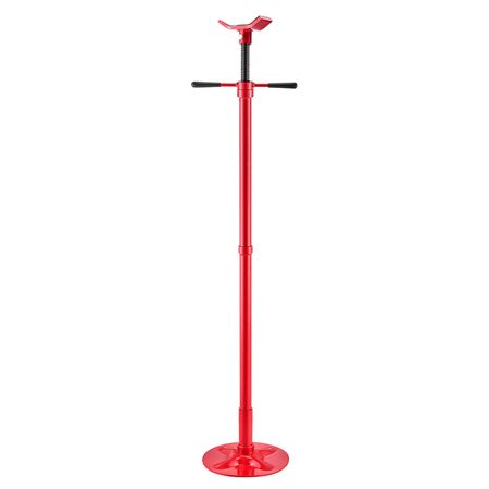 Underhoist Support Stand, 3/4 Ton (1653 lbs) Capacity Under Hoist Jack Stand, Lifting from 54.02" to 83.86", Bearing Mounted Spin Handle, Self-Locking Threaded Screw, Support Vehicle Components