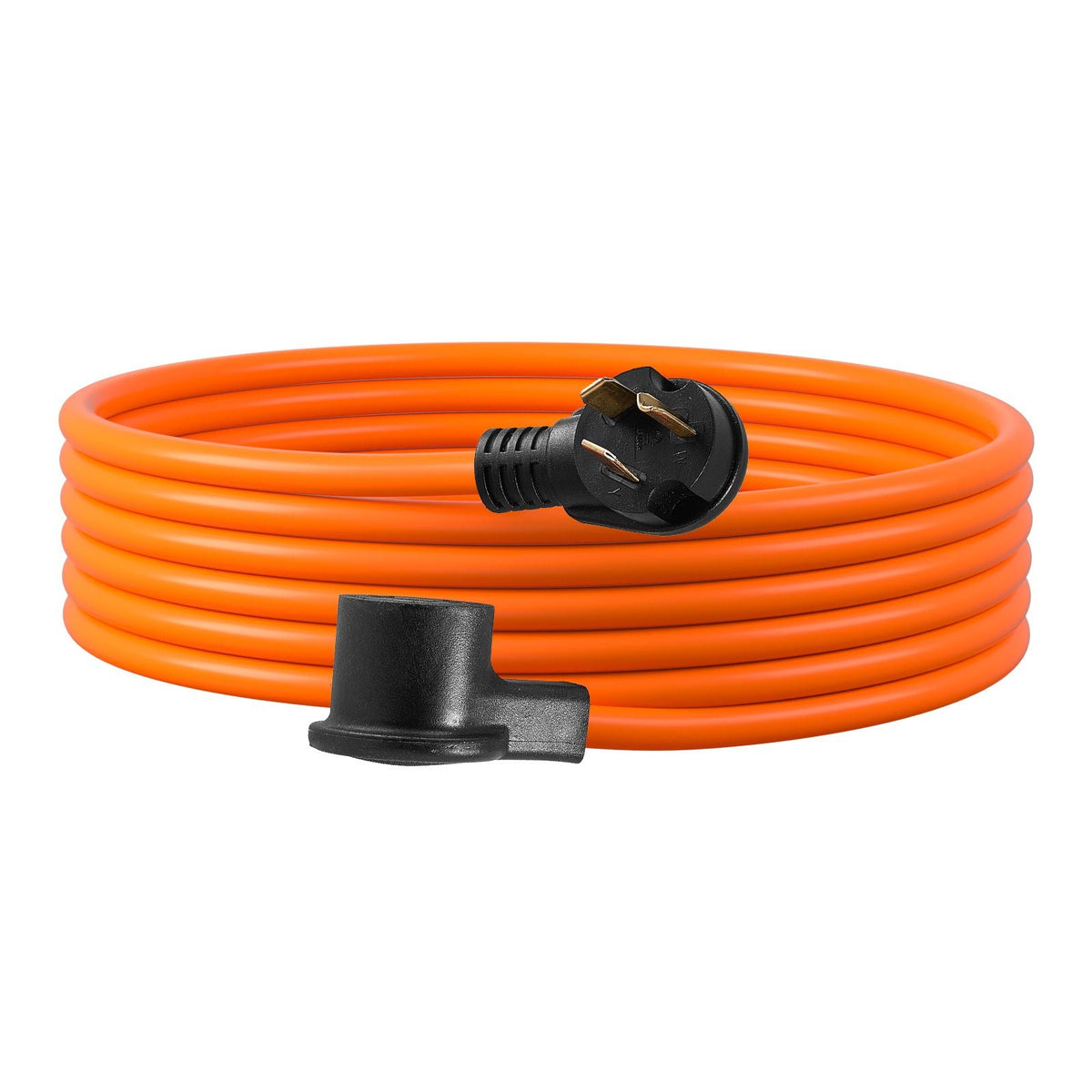 10 ft Dryer Extension Cord, 3-Prong NEMA 10-30P to 10-30R Dryer Cord, 125V/250V STW 10AWG/3C, 30A, Pure Copper Wire Cable with Black Non-woven Bag and PVC Cable Tie, Ideal for Indoor & Outdoor