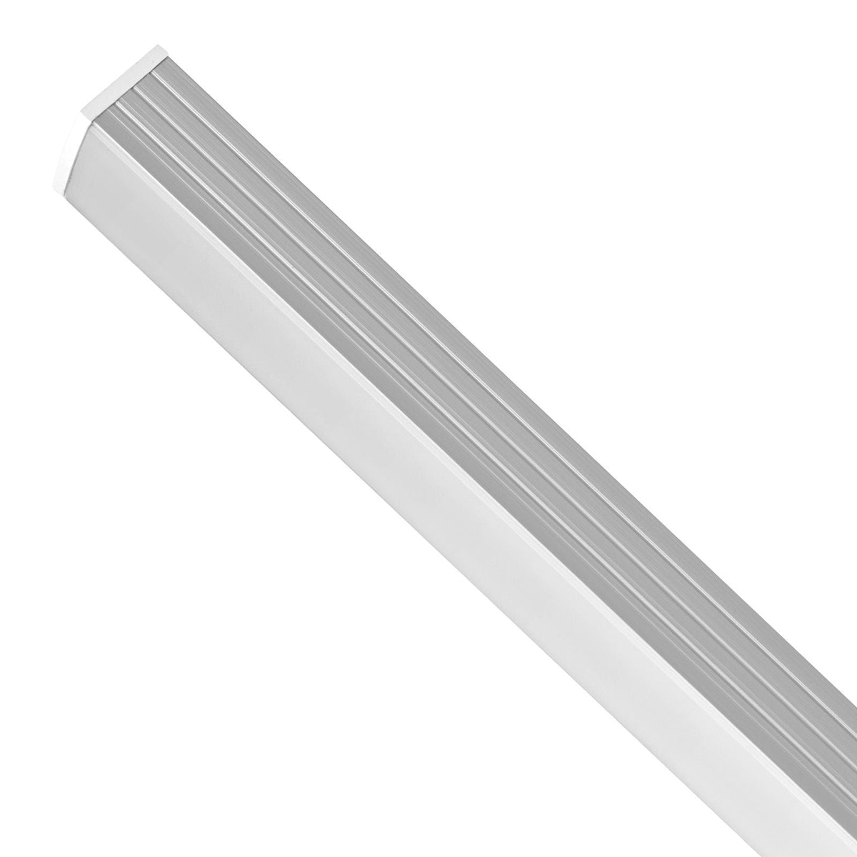 10-Pack 6.6 ft/2M Plus-Size U Shape LED Aluminum Channel, with Milky Cover, End Caps and Mounting Clips, Aluminum Profile for LED Strip Light, Easy Installation, for Under Cabinet Ceiling Coves