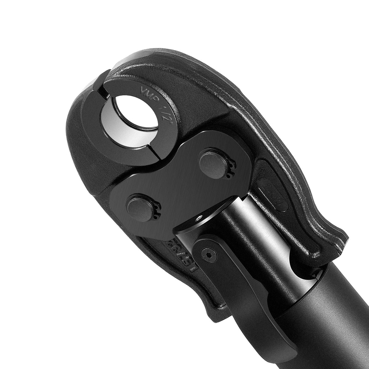 1/2" MegaPress Jaw for Compact Series Press Tools, 52 HRC Hardened Steel Pressing Jaw - Compatible with 24KN Press Tools for Carbon Steel Pipes Connections