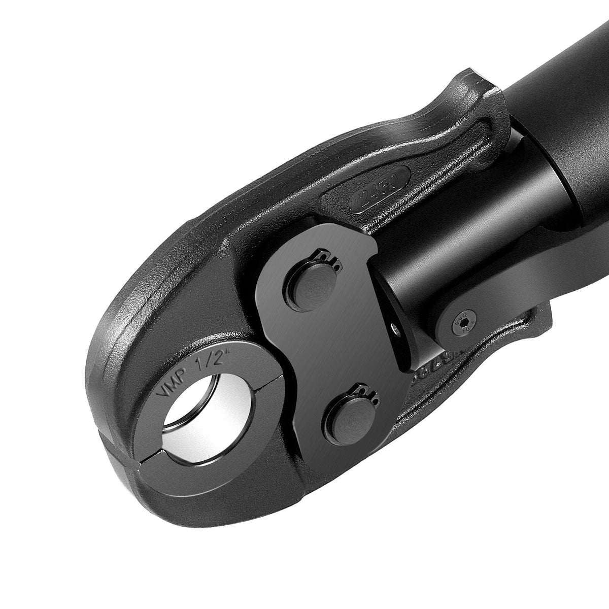 1/2" MegaPress Jaw for Compact Series Press Tools, 52 HRC Hardened Steel Pressing Jaw - Compatible with 24KN Press Tools for Carbon Steel Pipes Connections
