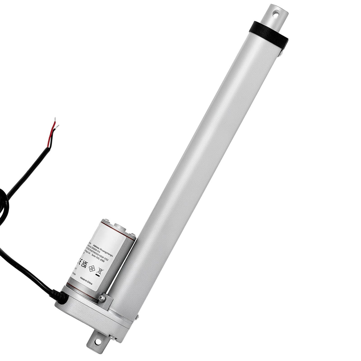 12V Linear Actuator, 9.84 Inch High Speed 0.6"/s Linear Motion Actuator, 225lbs/1000N with IP54 Protection & Mounting Bracket for Lift Desk, Recliner Chairs, Window Door Opener
