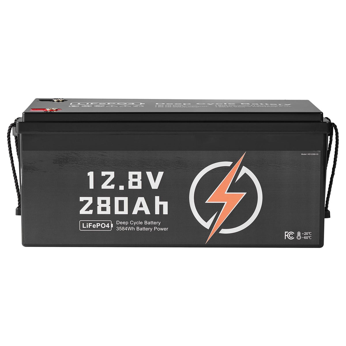 2 Pack 12V 280Ah LiFePO4 Battery, Up to 15000 Cycles, Deep Cycle Lithium Iron Phosphate Battery with Built-in BMS, Low Temp Protection, 10 Years Lifetime, for Solar Off-Grid Home Energy Storage