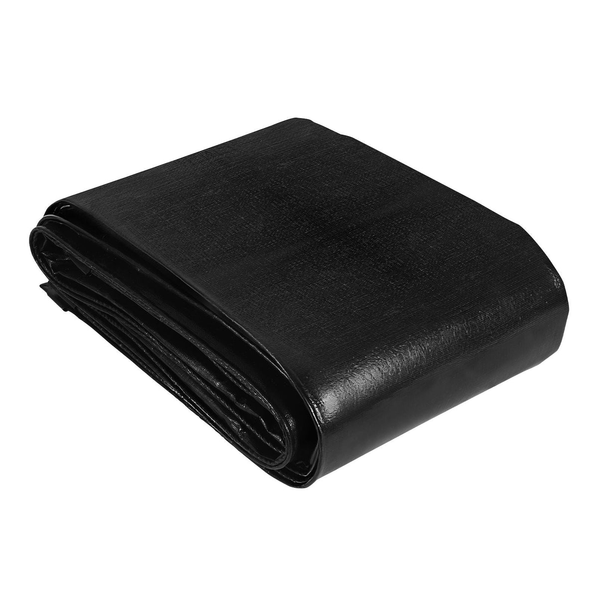 20 x 25 ft Pond Liner, 14 Mil Thickness, 3-Layer Reinforced PE Fish Koi Pond Liner for Outdoor Ponds, with Hemmed Edge and 4 Metal Buttonholes, for Water Garden, Waterfall, and Fountains, Black