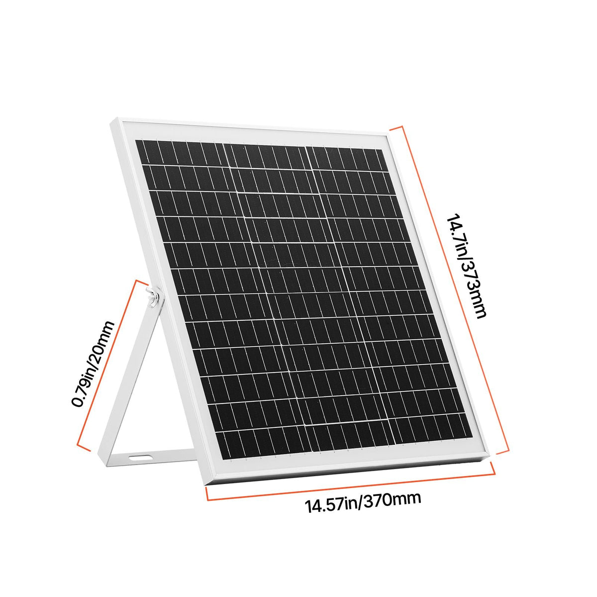 20W 12V Solar Panel Battery Charger, Solar Battery Trickle Charger Maintainer with Intelligent MPPT Controller & Adjustable Mount Bracket, IP67 Waterproof for Car Boat RV Motorcycle Trailer