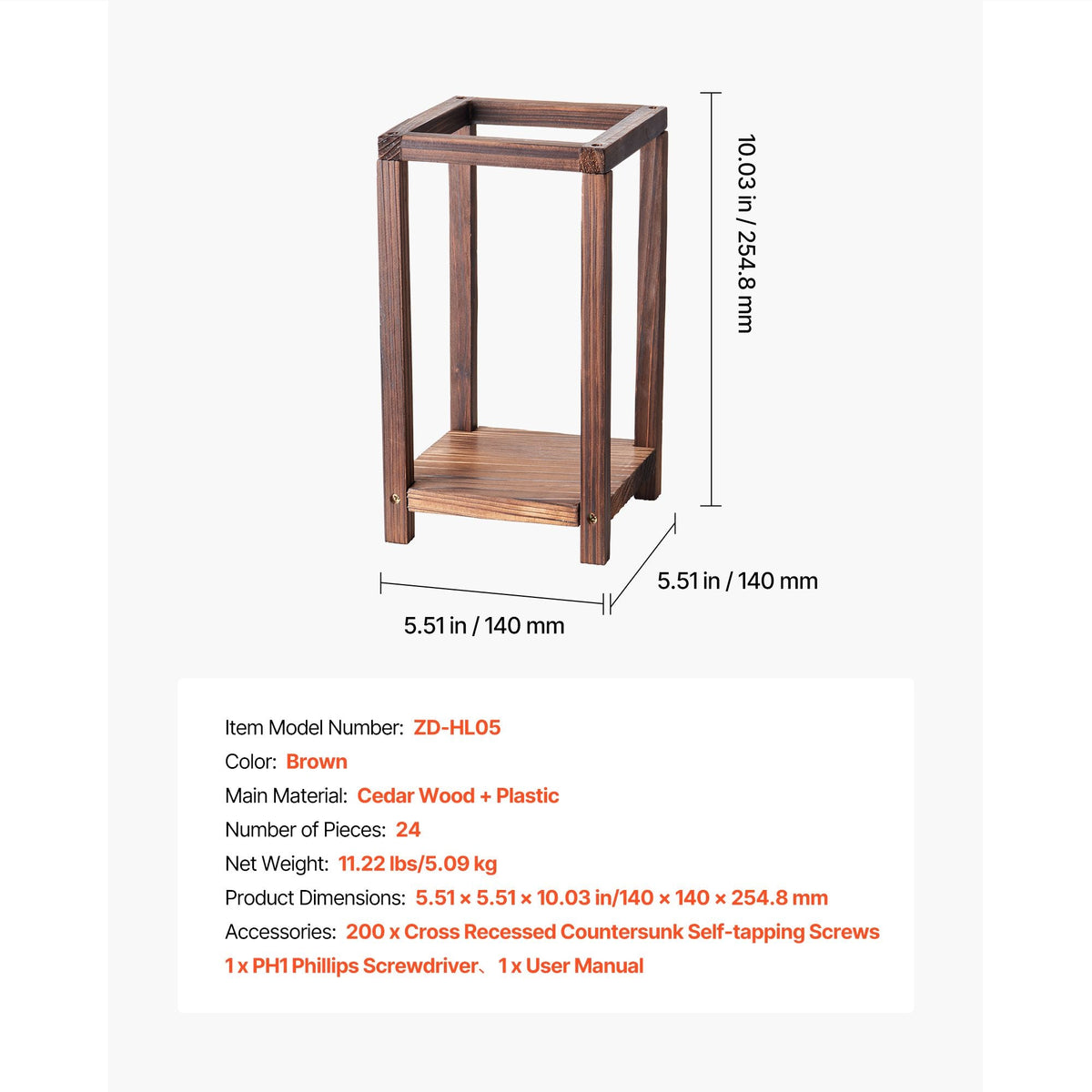 24 Pcs Wooden Wedding Lantern, Cedar Wood and Plastic Wooden Lantern Candle Holder, Rustic Decorative Home Centerpiece Ideal for Wedding Table Party Farmhouse Indoor Decor, Brown