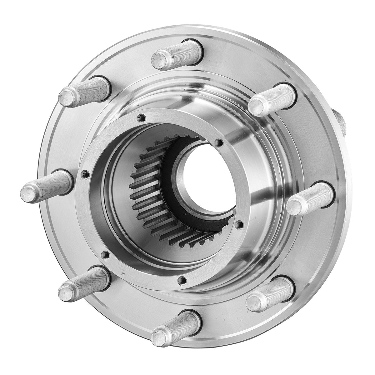 2PCS Front Wheel Bearing & Hub Assembly Fit for 2016 Ford F-250 Super Duty Base King Ranch Lariat Platinum XL Crew Cab Pickup 4-Door OEM 515130, Wheel Bearing Hub Assembly Set with ABS Sensor