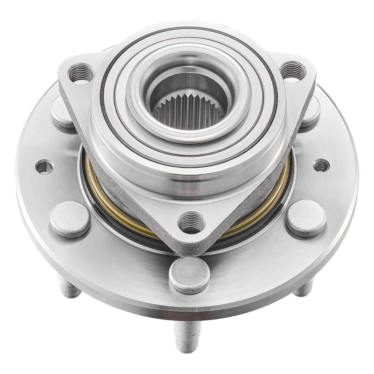 2PCS Front Wheel Bearing & Hub Assembly Fit for 2020 Cadillac Escalade Base Platinum Premium Luxury Sport Utility Chevy Suburban LS LT OEM 515160, Wheel Bearing Hub Assembly Set with ABS Sensor