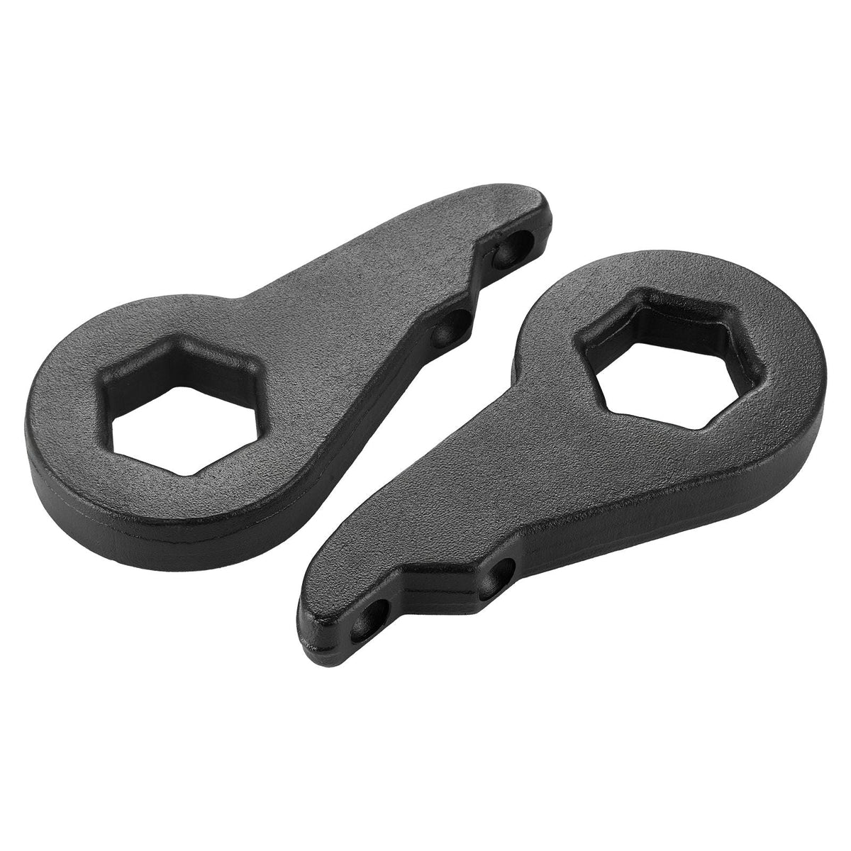 3 Inch Front Leveling Lift Kit for 2001-2010 Chevy Silverado/GMC Sierra 2500HD/3500HD 8-Lug, 01-07 Silverado/Sierra 1500HD, Torsion Bar Keys Suspension Level Kit with 2 Shock Extension Brackets