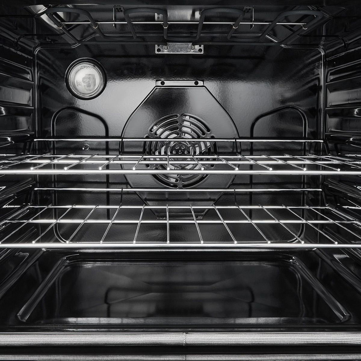 30 in Electric Range Oven, 4.8 Cu. Ft. Capacity Compact Freestanding Oven, Stainless Steel Kitchen Stove, with 5 Burners, Timer, Self-Cleaning, Easy Reach Racks, Storage Drawer(No Power Cord)