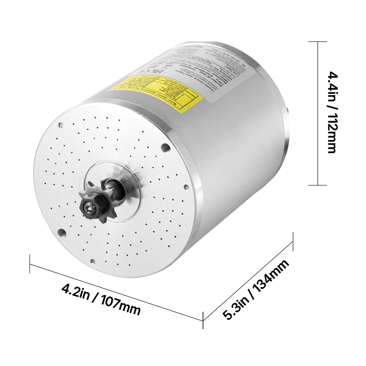 3000W Electric Brushless DC Motor Kit - 72V 4900rpm Motor with Upgraded Speed Controller for Go Karts E-Bike Motorcycle Scooter