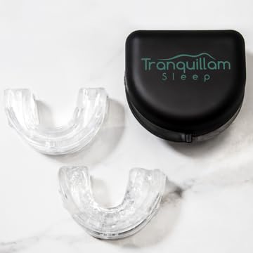 Tranquillam Sleep Custom Molded Night Mouth Guard - Designed by Tranquillam Sleep (2 Pack)