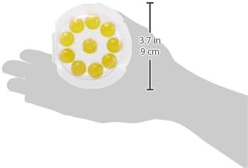 Compac Plink Garbage Disposal Cleaner and Deodorizer, Air Fresheners for Garbage Disposal, Home Accessory Cleaning Products for Kitchen, Drain Cleaners and Deodorizers, Lemon Scent, 40 Count, Yellow