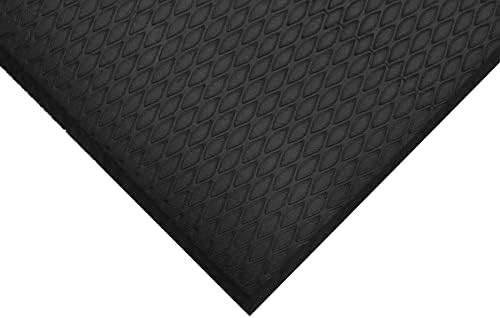 Hudson Exchange (2'x3') MaxCush Anti-Fatigue Comfort Industrial Ergonomic Mat Black