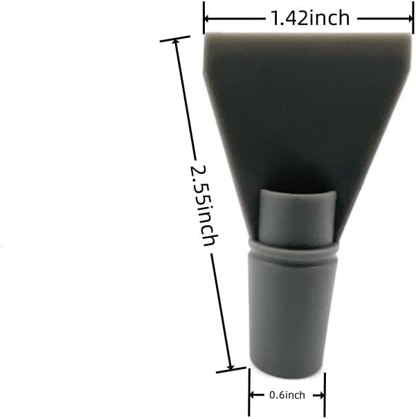 6 Pack for Bissell SteamShot Hard Surface steam Cleaner 39N7A 39N7V 39N7H 2994B Replacement Parts (3 Hard Brushes + 1 Wall Crevice Brush + 2 Multi-Surface Tools)…